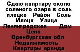 Сдаю квартиру около соленого озера в соль-илецке › Район ­ Соль-Илецк › Улица ­ Ленинградская, 8 › Дом ­ 8 › Цена ­ 2 000 - Оренбургская обл. Недвижимость » Квартиры аренда посуточно   